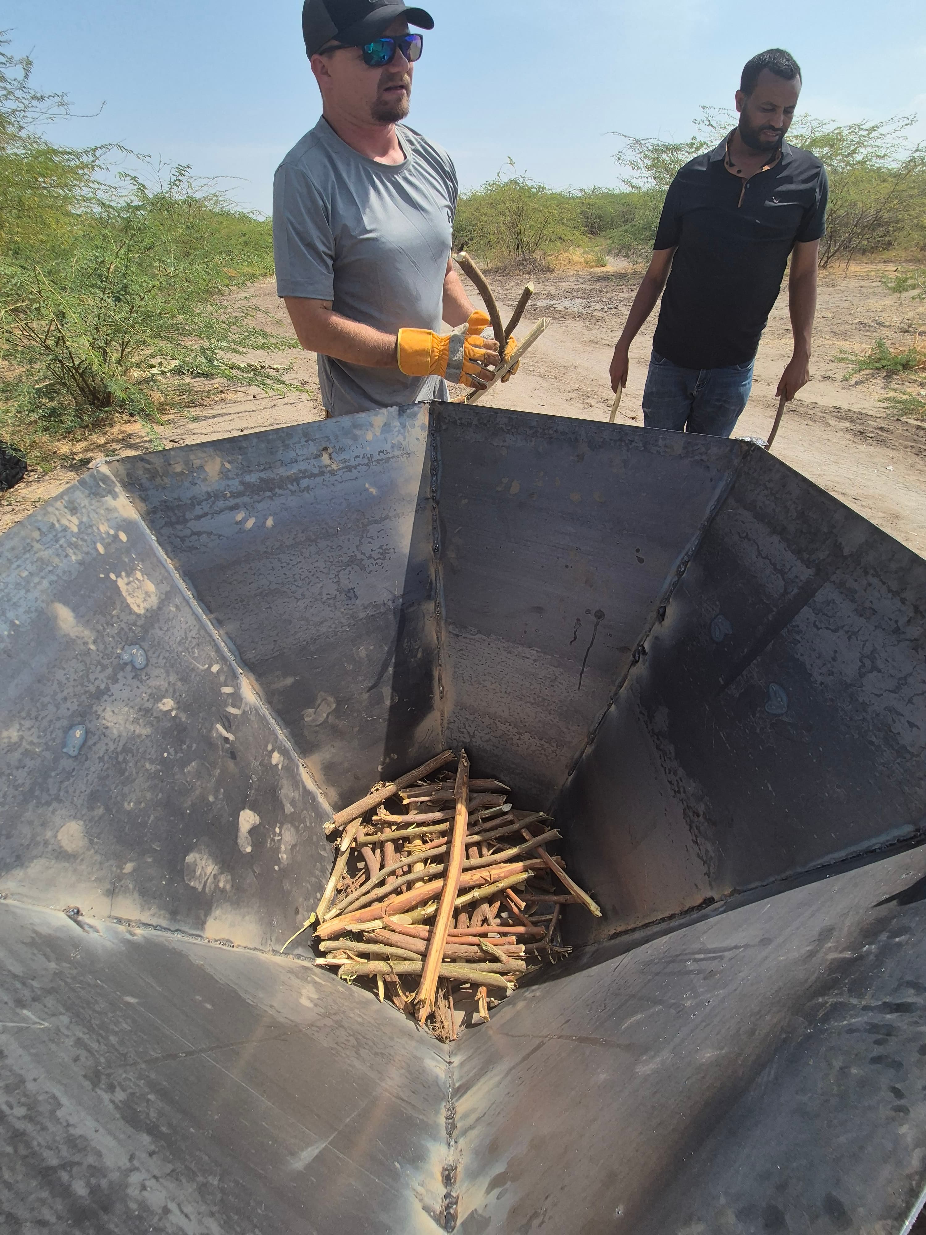 Landscape degradation documented in the field
